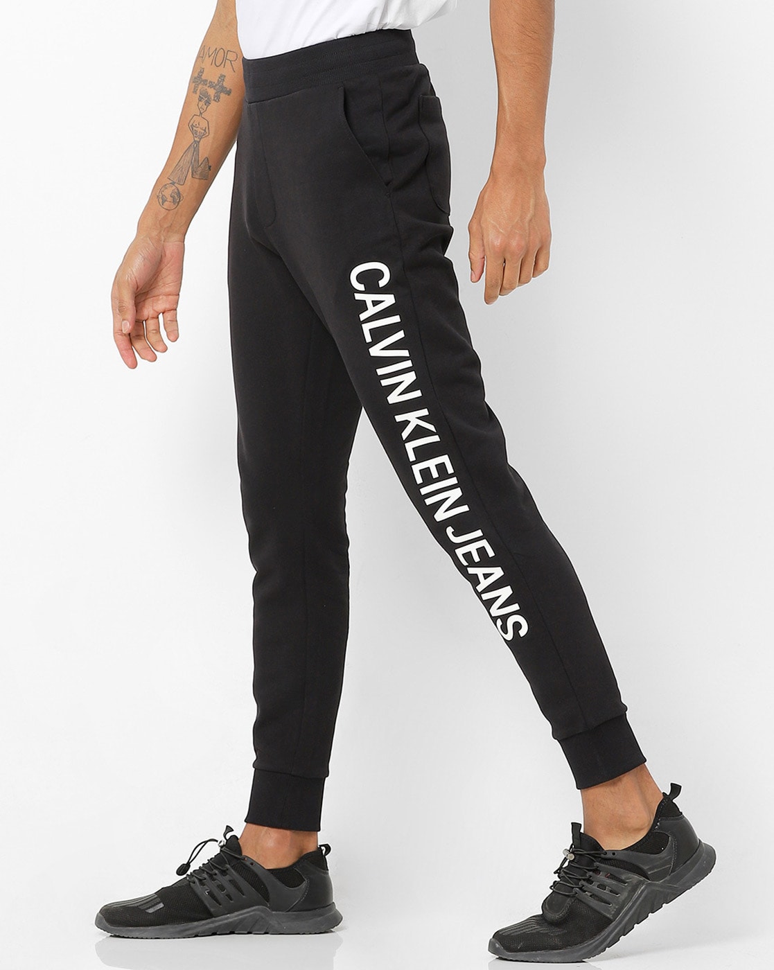 Cotton Joggers with Branding