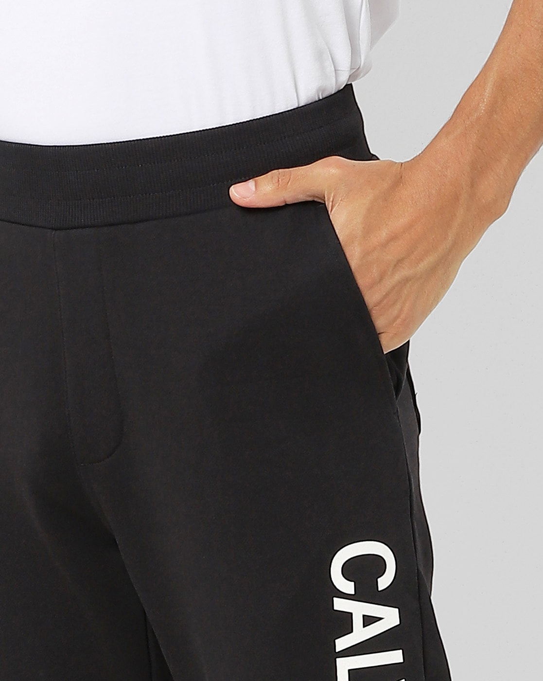 Calvin Klein rubberised-logo Track Pants - Farfetch