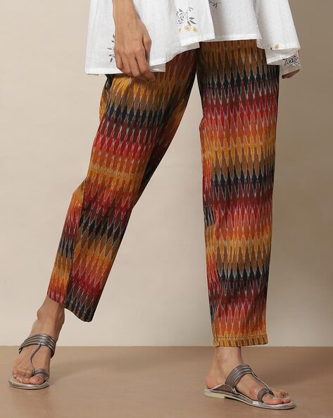 Buy Multicoloured Pants for Women by Indie Picks Online