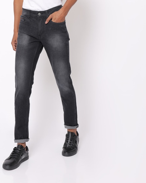 Nauwgezet Nutteloos Democratie Buy black Jeans for Men by The Indian Garage Co Online | Ajio.com