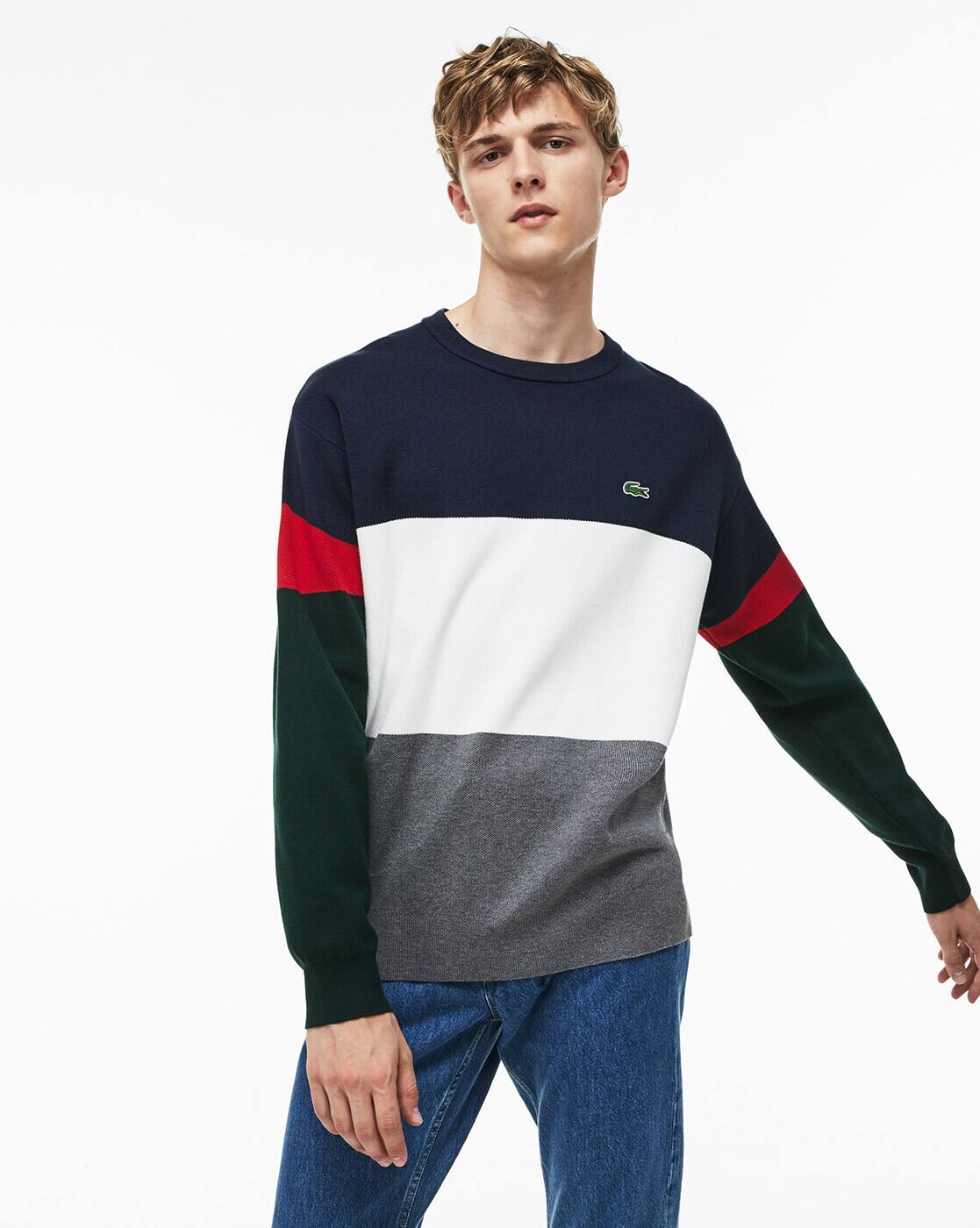 lacoste cardigans for men