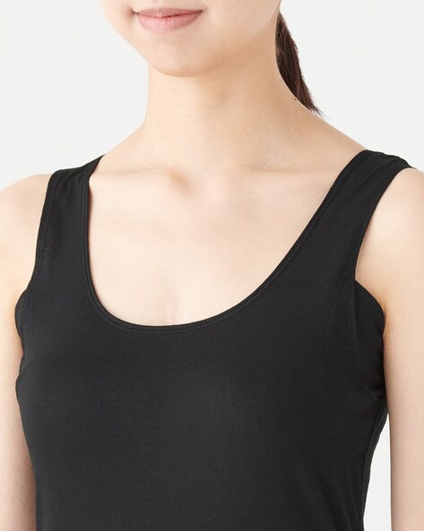 Buy Black Camisoles & Slips for Women by MUJI Online