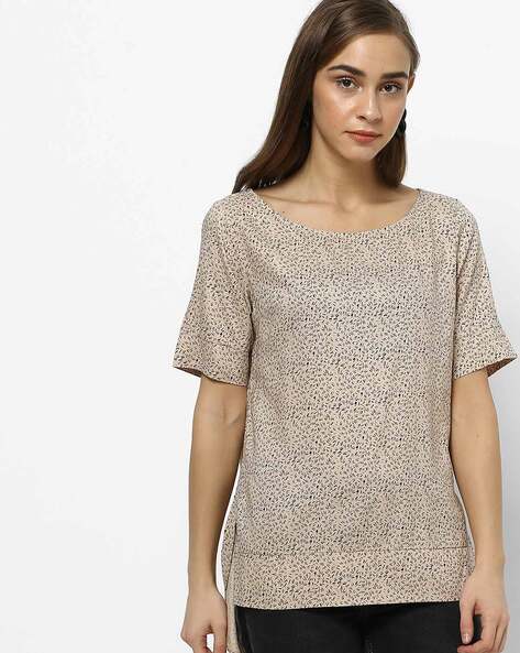 Buy Beige Tops for Women by Fig Online