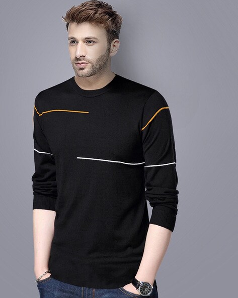 Full Sleeves Crew-Neck T-shirt