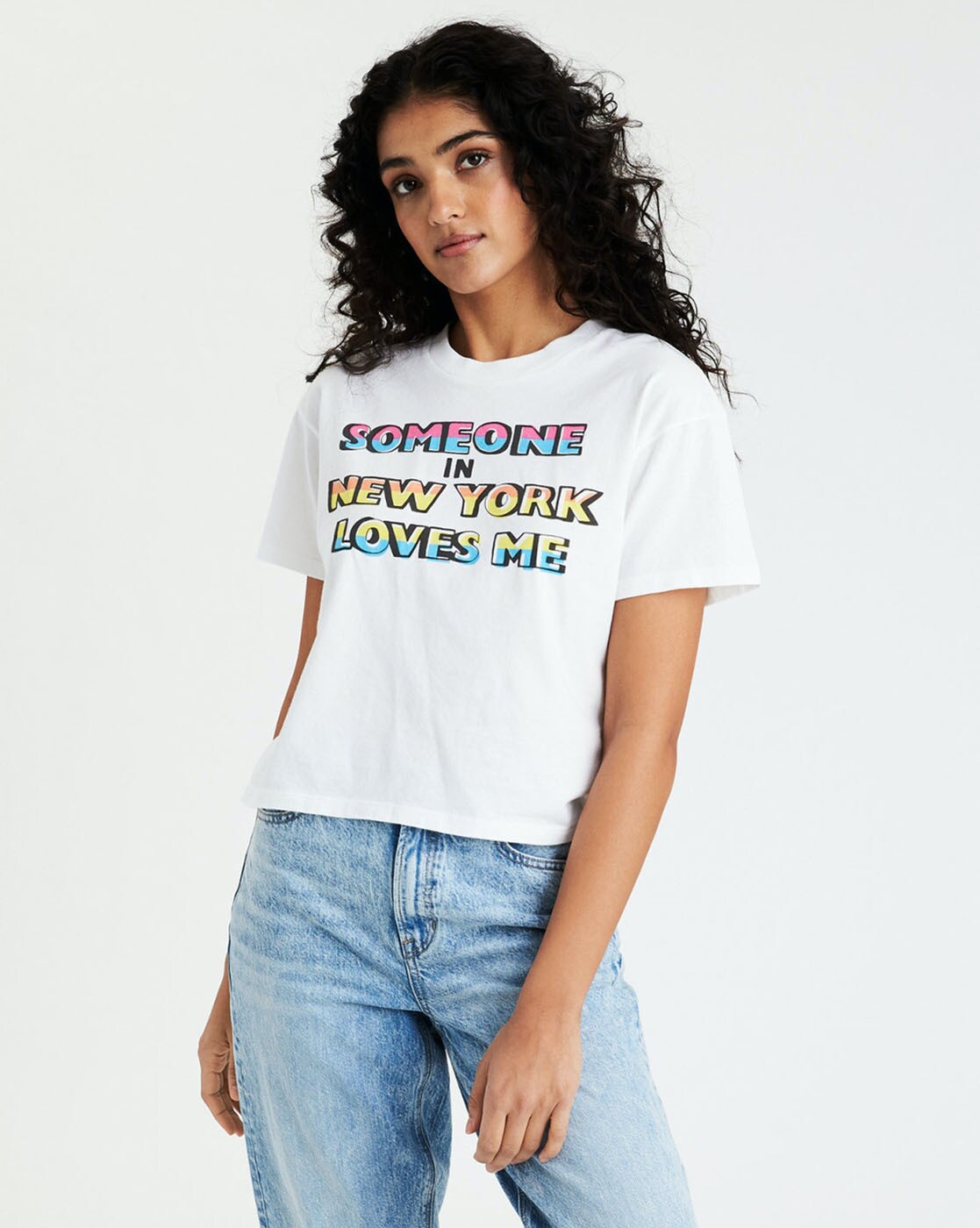 Buy White Tshirts for Women by American Eagle Outfitters Online