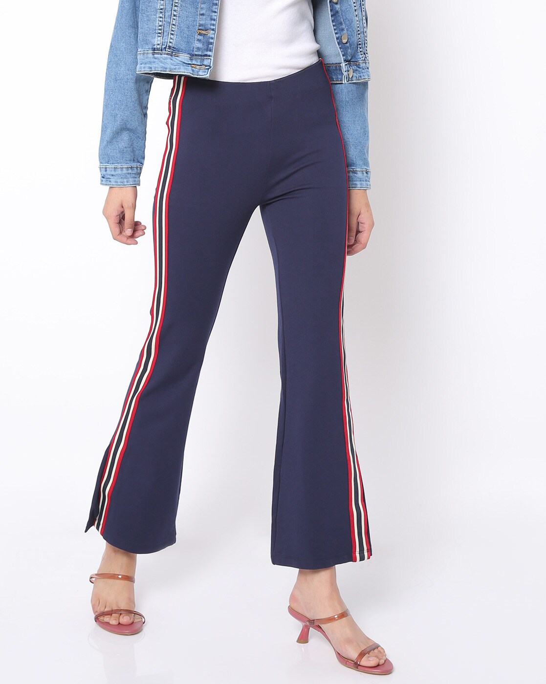 Buy Navy Blue Jeans & Jeggings for Women by MADAME Online