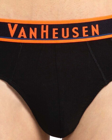 Buy Black Briefs for Men by VAN HEUSEN Online