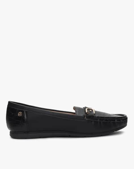 Reptilian Pattern Ballerinas with Buckle Fastening (Image - 3)