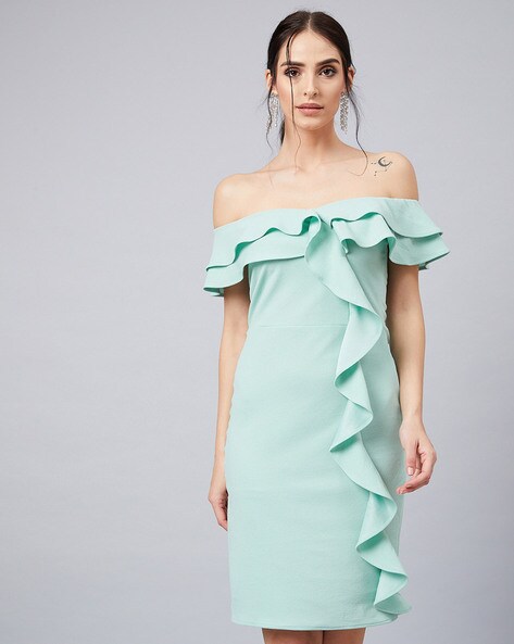 mint green dress for women