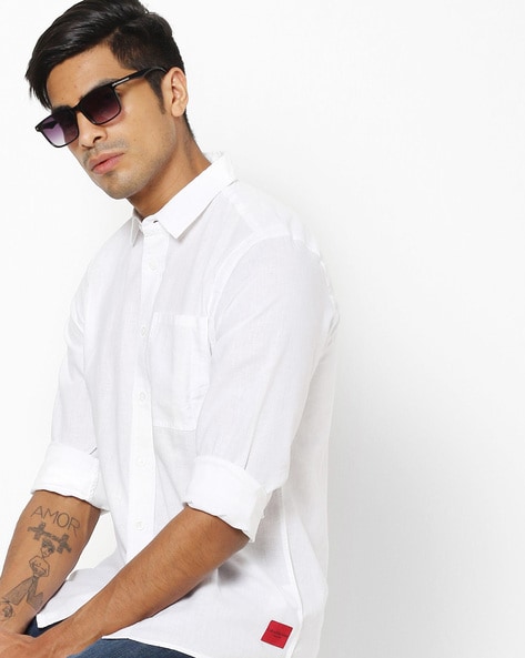 Buy White Shirts for Men by Calvin Klein Jeans Online