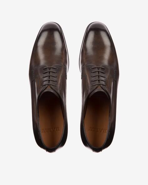 Buy Bally Lantel Derby Shoes | Brown Color Men | AJIO LUXE display picture 1