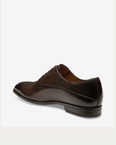 Buy Bally Lantel Derby Shoes Brown Color Men AJIO LUXE