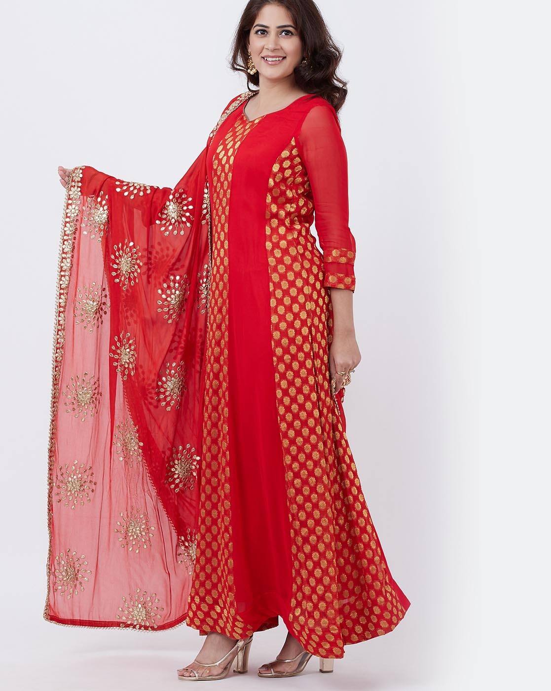 ajio salwar suits