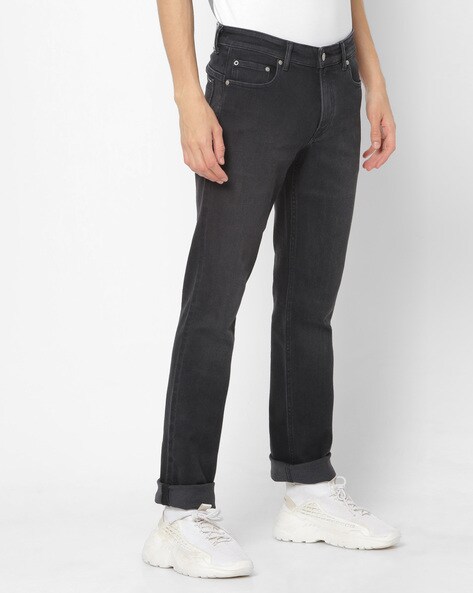 calvin klein light wash jeans