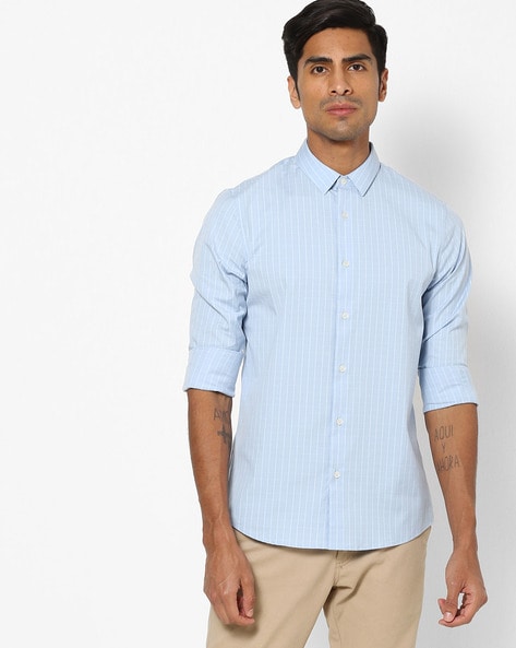 Buy Blue Shirts for Men by Calvin Klein Jeans Online