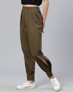 cuffed ankle joggers