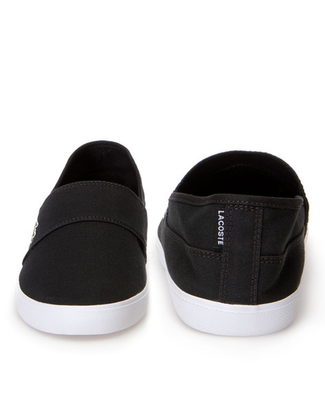 Lacoste black casual on sale shoes