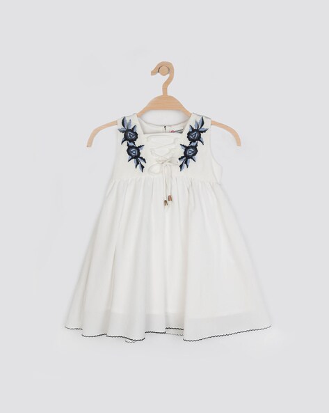Buy Peppermint Kids Navy Regular Fit Dress for Girls Clothing Online @ Tata  CLiQ