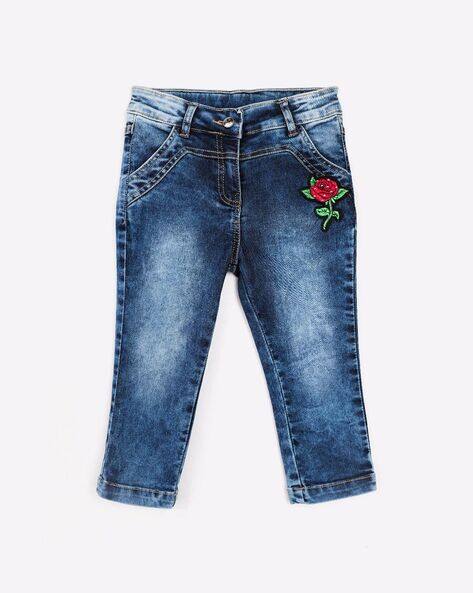 Buy Blue Trousers \u0026 Pants for Girls by 