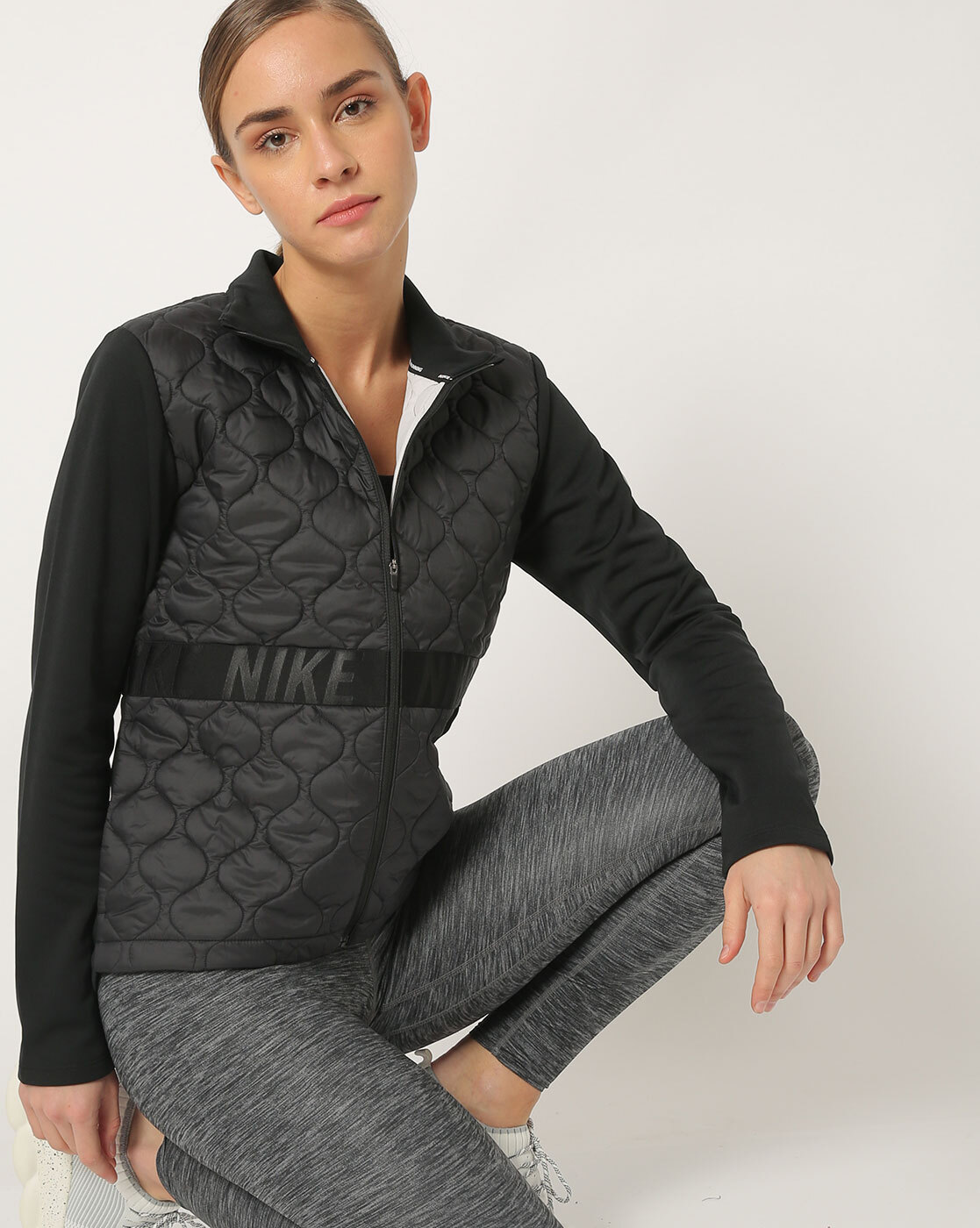 quilted nike jacket