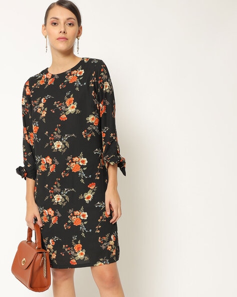 Harpa Floral Print Shift Dress