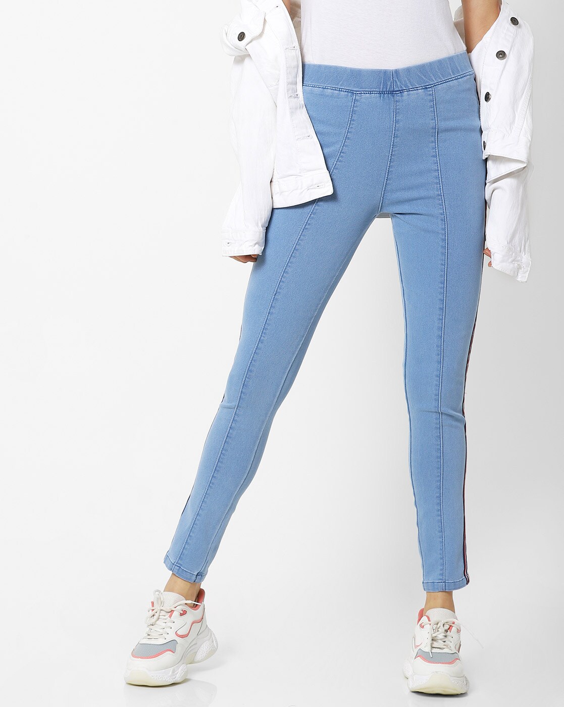 blue jeggings online