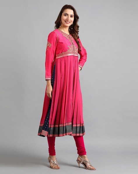 W anarkali clearance kurta