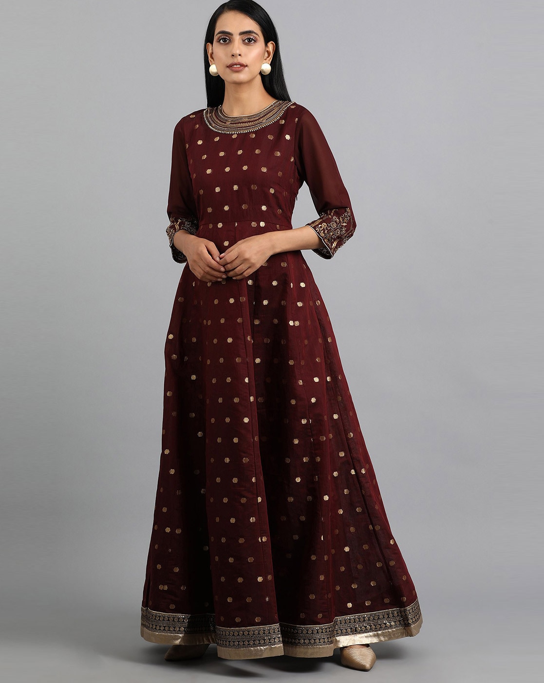 ajio anarkali gown