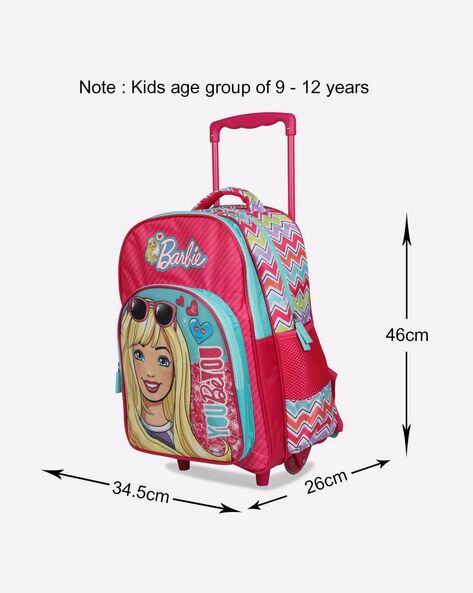 Barbie trolley school sales bags