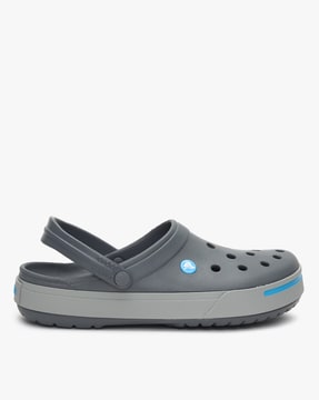 grey croc sandals