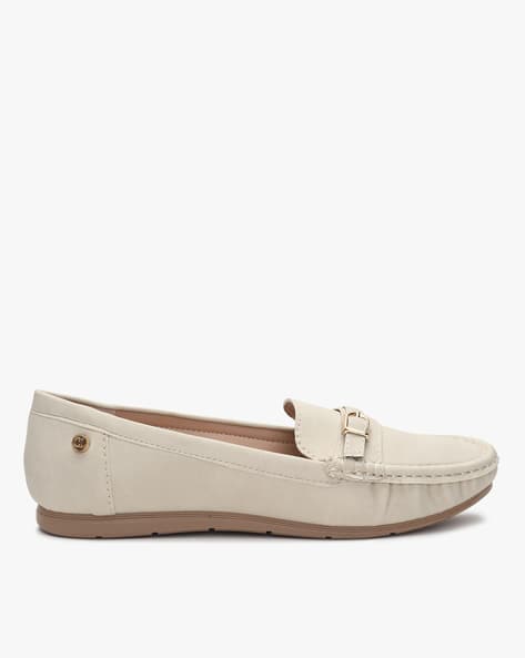 Textured Flat Loafers