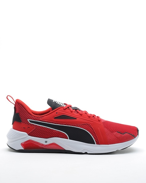 puma lace up sports shoes