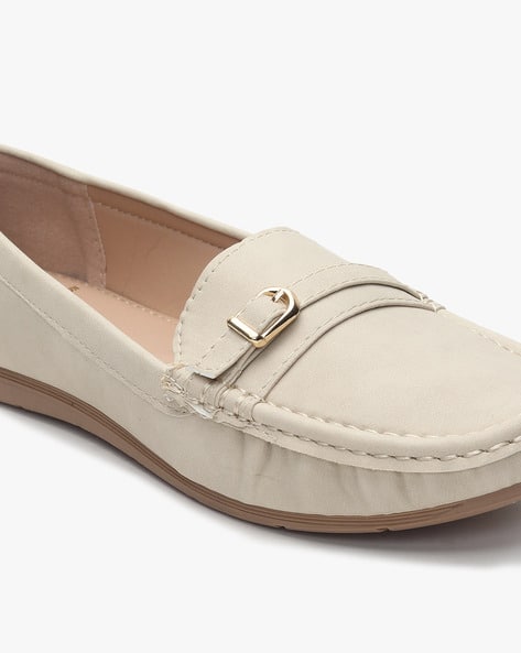 Textured Flat Loafers (Image - 1)