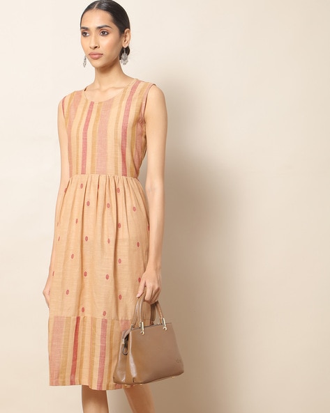 Buy Beige Dresses & Gowns for Women by Indie Picks by AJIO Online