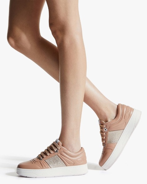 Jimmy choo discount hawaii sneakers pink