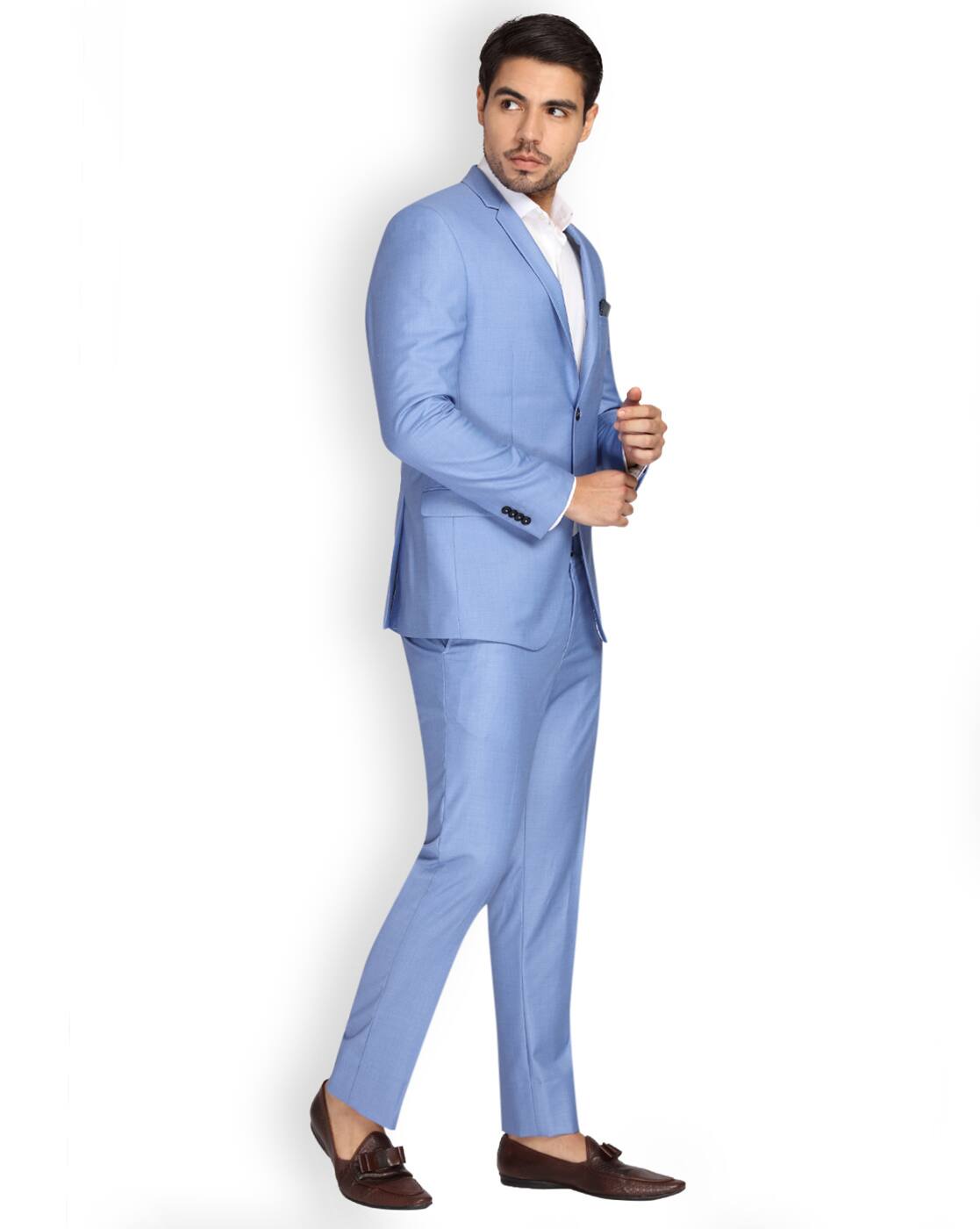 Buy Sky Blue Suit Sets for Men by Theme 
