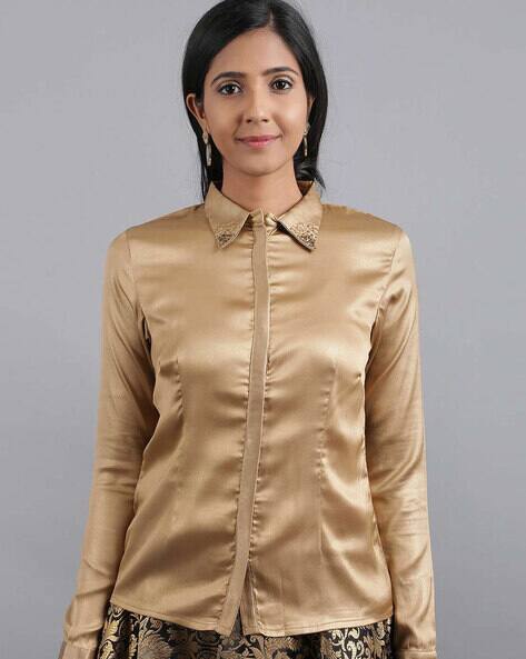 Buy Golden Shirts, Tops \u0026 Tunic for 