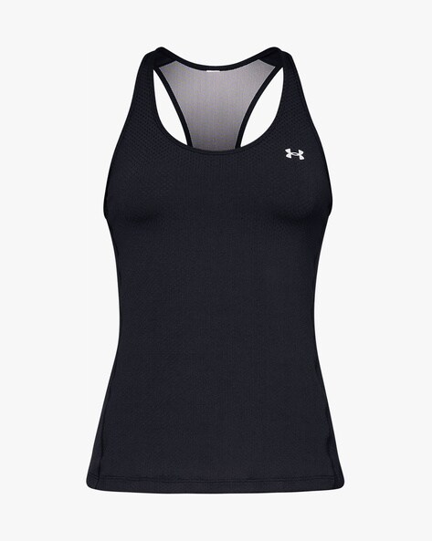 Under Armour, Tops, Under Armour Black Tank Top Built In Bra Size Small  Sweat Wicking Breathable S
