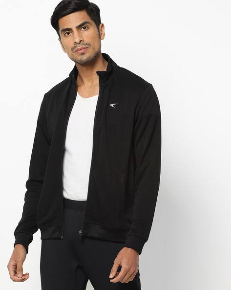 men's zip front jacket
