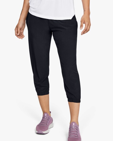 under armour black capris