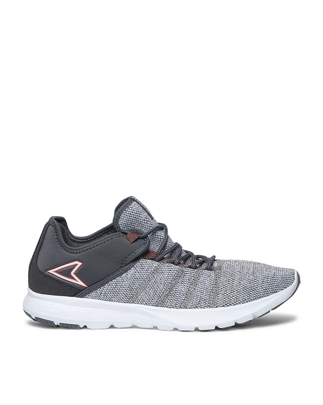 power grey sports shoes for men