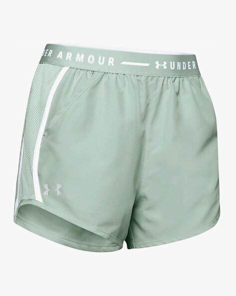 Shorts Under Armour Mid Rise Shorty-GRN 