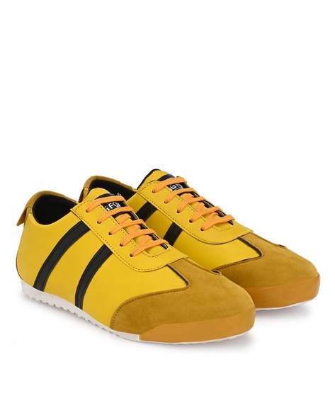 Buy Yellow Sneakers for Men by BIG FOX 