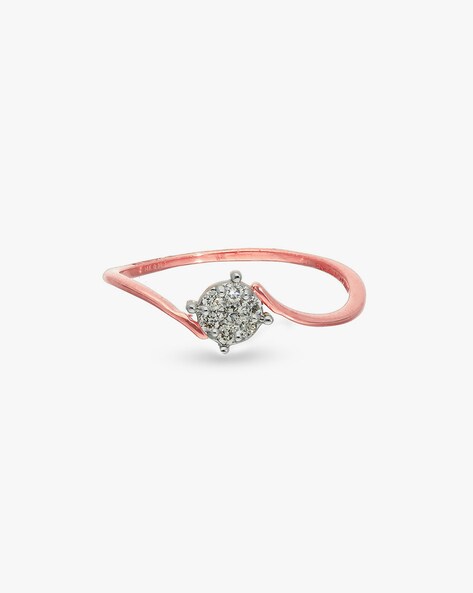 diamond finger ring female