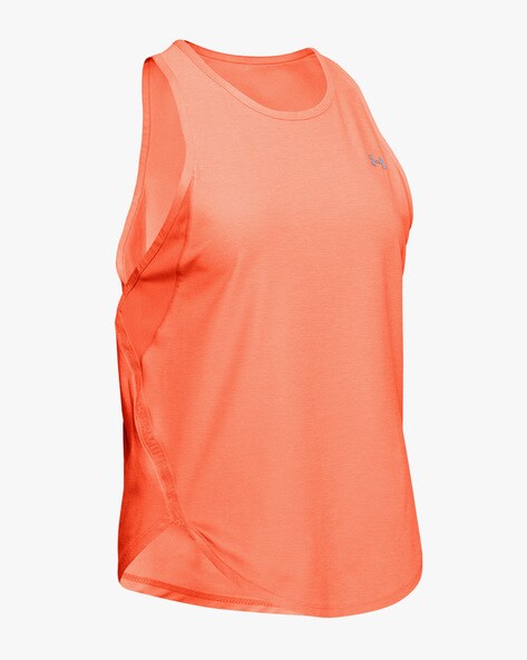 under armour orange tank top