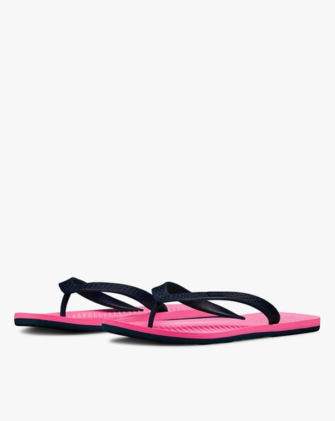 under armour pink sandals