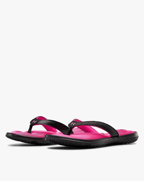 Under armor flip online flops womens