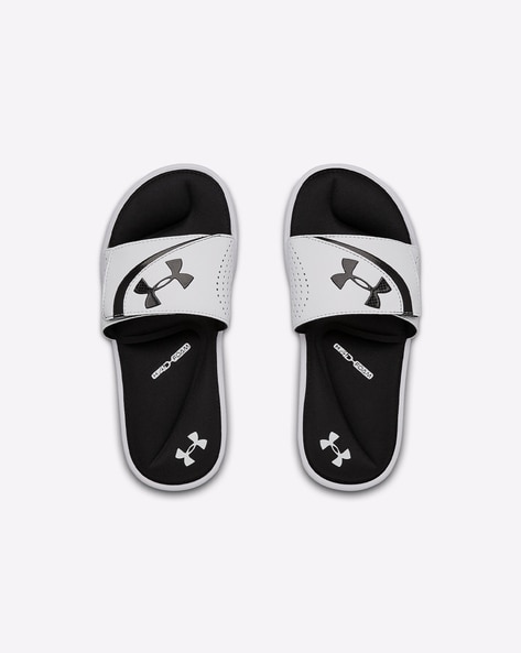 Under armour boy slides new arrivals