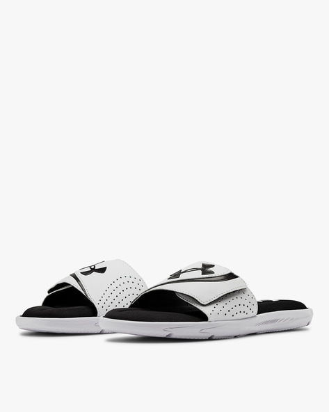 Under Armour Men's Ansa Fix Slide Sandal, White (103)/White, 11 -  Walmart.com