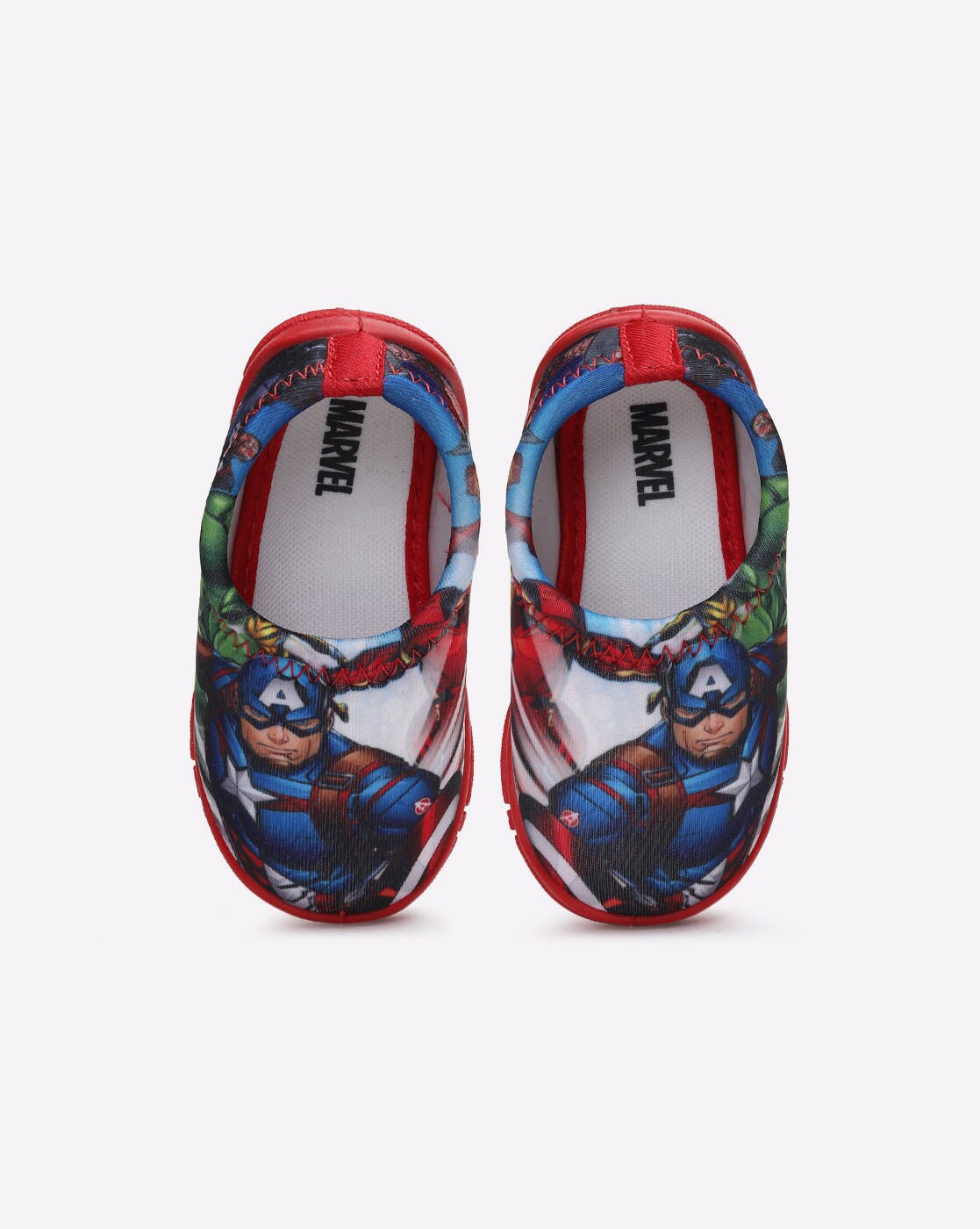 marvel slip on shoes